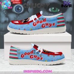 Gleammerch Chucky Good Guys Personalized Personalized Hey Dude Shoes For Men And Women