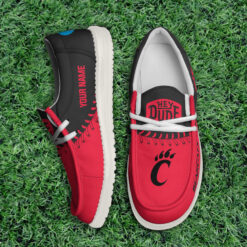 Gleammerch Cincinnati Bearcats Personalized Hey Dude Shoes For Men And Women