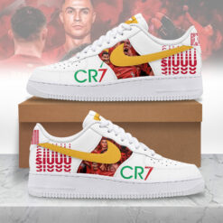Gleammerch Cristiano Ronald Air Low-Top Sneakers Shoes For Men And Women