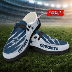 Gleammerch Dallas Cowboys Personalized Hey Dude Shoes For Men And Women