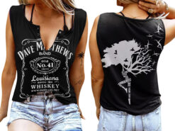 Gleammerch Dave Matthews Band Women's V-neck Tank Top