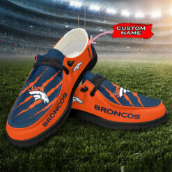 Gleammerch Denver Broncos Personalized Hey Dude Shoes For Men And Women