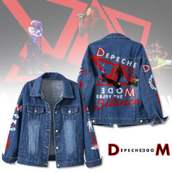 Gleammerch Depeche Mode Denim Jacket Gift For Fans
