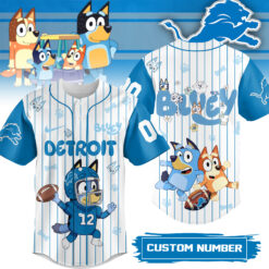 Gleammerch Detroit Lions Baseball Jersey Gift For Fans