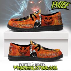 Gleammerch Disturbed Personalized Personalized Hey Dude Shoes For Men And Women