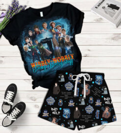 Gleammerch Doctor Who Short Pajamas Set