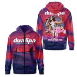 Gleammerch Dua Lipa Zip Hoodie Gift For Fans