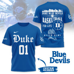 Gleammerch Duke Blue Devils T-Shirt Gifts For Fans