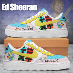 Gleammerch Ed Sheeran Air Low-Top Sneakers Shoes For Men And Women