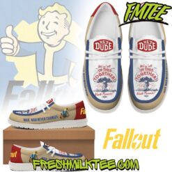 Gleammerch Fallout Personalized Personalized Hey Dude Shoes For Men And Women