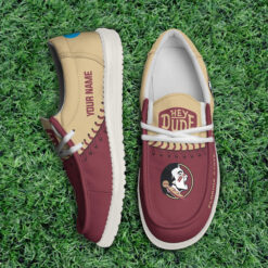 Gleammerch Florida State Seminoles Personalized Hey Dude Shoes For Men And Women