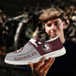 Gleammerch Florida State Seminoles Personalized Hey Dude Shoes For Men And Women