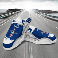 Gleammerch Ford-Mustangs Personalized Hey Dude Shoes For Men And Women