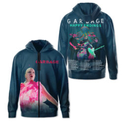 Gleammerch Garbage Zip Hoodie Gift For Fan