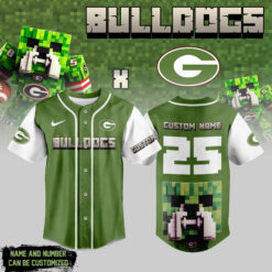 Gleammerch Georgia Bulldogs Baseball Jersey Gift For Fans