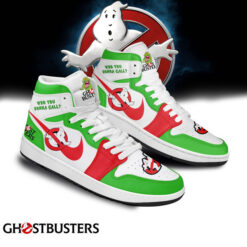 Gleammerch Ghostbusters AJ1 High Sneakers Shoes For Men And Women