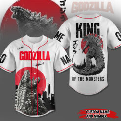Gleammerch Godzilla Baseball Jersey Gift For Fans