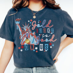 Gleammerch Gold Looks So Good On T-Shirt Gifts For Fans