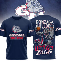 Gleammerch Gonzaga Bulldogs T-Shirt Gifts For Fans