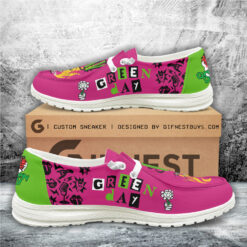Gleammerch GreenDay Personalized Hey Dude Shoes For Men And Women