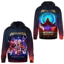Gleammerch Helloween Zip Hoodie Gift For Fans