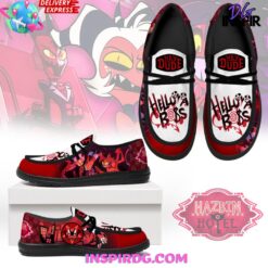 Gleammerch Helluva Boss Personalized Personalized Hey Dude Shoes For Men And Women