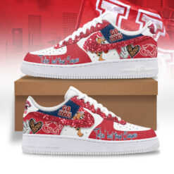 Gleammerch Houston Cougars Air Low-Top Sneakers Shoes For Men And Women