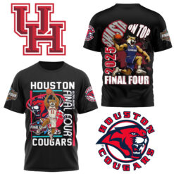 Gleammerch Houston Cougars T-Shirt Gifts For Fans