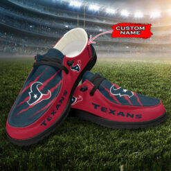 Gleammerch Houston Texans Personalized Hey Dude Shoes For Men And Women
