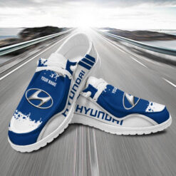 Gleammerch Hyundais Personalized Hey Dude Shoes For Men And Women