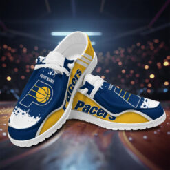 Gleammerch Indiana Pacerss Personalized Hey Dude Shoes For Men And Women