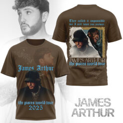 Gleammerch James Arthur T-Shirt Gifts For Fans