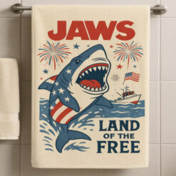 Gleammerch Jaws Bath Towels for Kids and Adults - Style 2