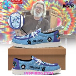 Gleammerch Jerry Garcia Personalized Personalized Hey Dude Shoes For Men And Women