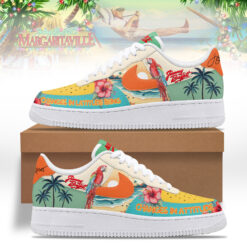 Gleammerch Jimmy Buffett Air Low-Top Sneakers Shoes For Men And Women