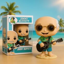 Gleammerch Jimmy Buffett Commemorative Figure Gift For Fan - Style 2
