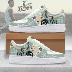 Gleammerch Kane Brown Air Low-Top Sneakers Shoes For Men And Women