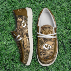 Gleammerch Kansas City Chiefs Personalized Hey Dude Shoes For Men And Women