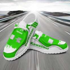 Gleammerch Kawasakis Personalized Hey Dude Shoes For Men And Women