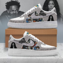 Gleammerch Kendrick Lamar Air Low-Top Sneakers Shoes For Men And Women