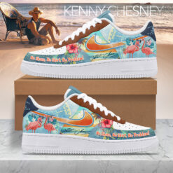 Gleammerch Kenny Chesney Air Low-Top Sneakers Shoes For Men And Women