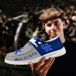 Gleammerch Kentucky Wildcats Personalized Hey Dude Shoes For Men And Women