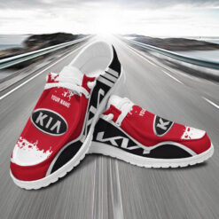 Gleammerch Kias Personalized Hey Dude Shoes For Men And Women