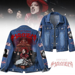 Gleammerch Lady Gaga Denim Jacket Gift For Fans