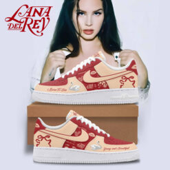 Gleammerch Lana Del Rey Air Low-Top Sneakers Shoes For Men And Women