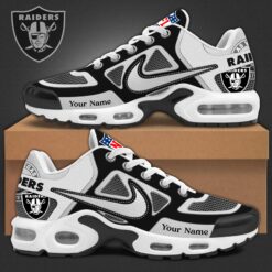 Gleammerch Las Vegas Raiders TN Shoes Sneakers For Men And Women