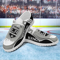 Gleammerch Los Angeles Kings Personalized Hey Dude Shoes For Men And Women