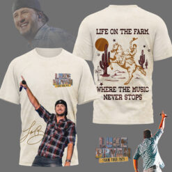 Gleammerch Luke Bryan T-Shirt Gifts For Fans