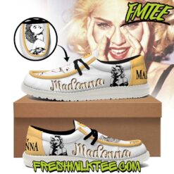 Gleammerch Madonna Personalized Personalized Hey Dude Shoes For Men And Women