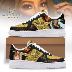 Gleammerch Mariah Carey Air Low-Top Sneakers Shoes For Men And Women
